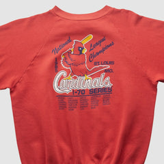 St. Louis Cardinals Healthknit 1985 Pullover Sweatshirt - Red - Vintage - Fanatics Lifestyle