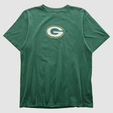 Fanatics Green Bay Packers Reebok 2000s T-shirt Green Vintage