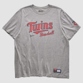Minnesota Twins Nike 2010s T-shirt - Heather Gray - XVintage - Nike Sale