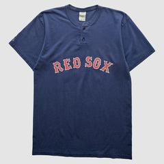 Boston Red Sox Majestic 90s T-shirt - Navy - Vintage - Fanatics Sale
