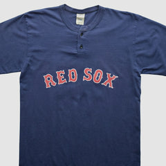 Boston Red Sox Majestic 90s T-shirt - Navy - Vintage - Fanatics Sale