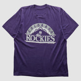 Colorado Rockies 90s T-shirt - Purple - Vintage - Fanatics Sale