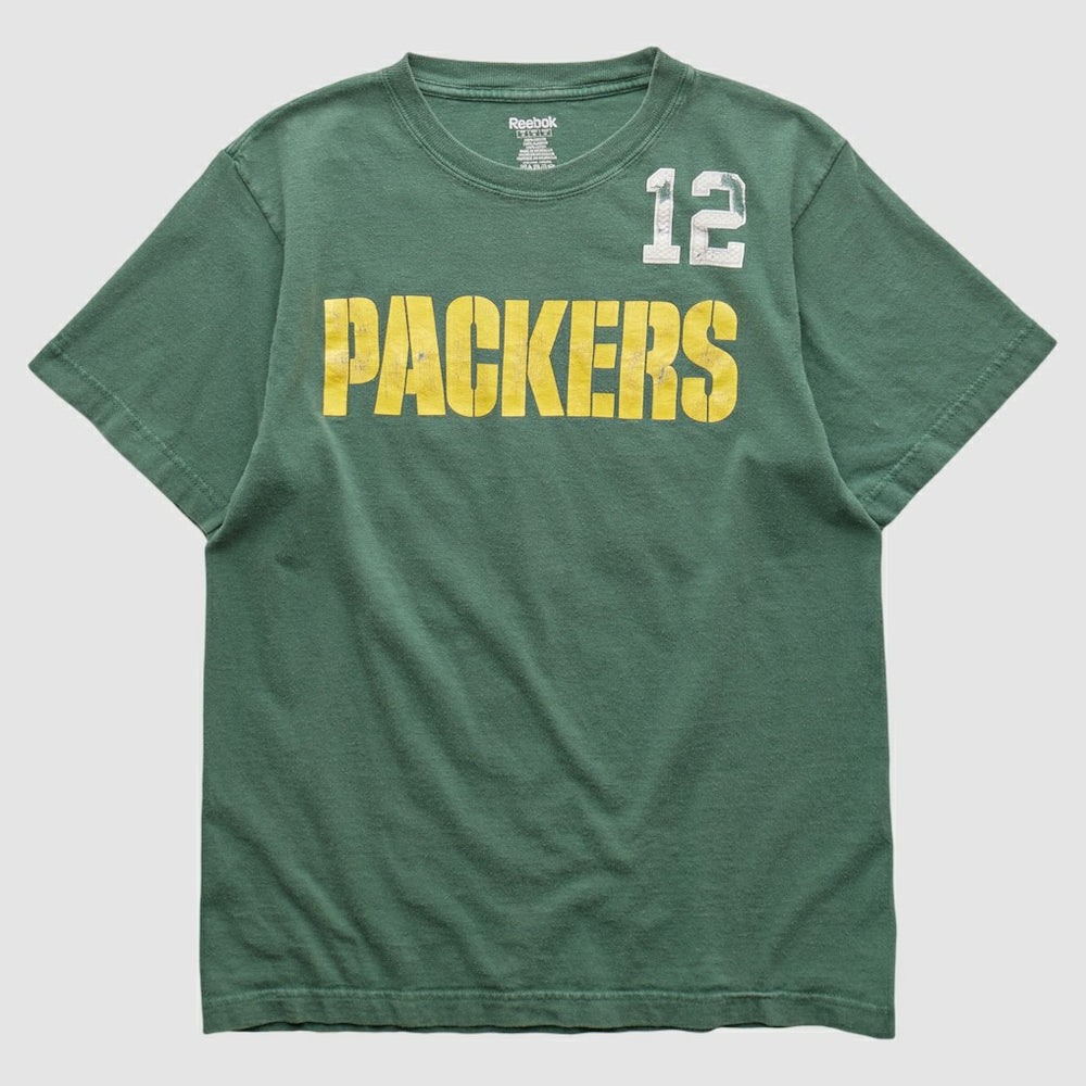 Fanatics Green Bay Packers Reebok 2000s T-shirt Green Vintage