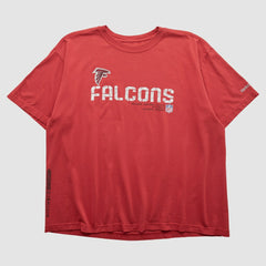 Fanatics Atlanta Falcons Reebok 2000s T-shirt Red Vintage