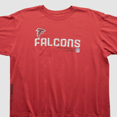 Fanatics Atlanta Falcons Reebok 2000s T-shirt Red Vintage