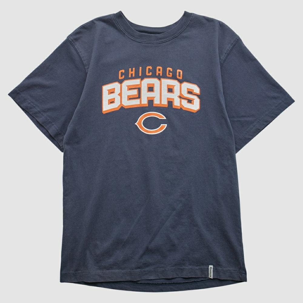 Fanatics Chicago Bears Reebok 2000s T-shirt Navy Vintage