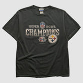 Fanatics Pittsburgh Steelers Reebok 2006 T-shirt Black Vintage