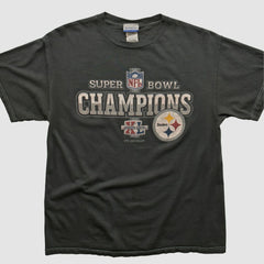 Fanatics Pittsburgh Steelers Reebok 2006 T-shirt Black Vintage