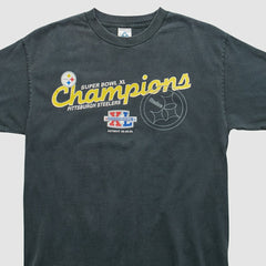 Fanatics Pittsburgh Steelers Alstyle 2006 T-shirt Charcoal Vintage