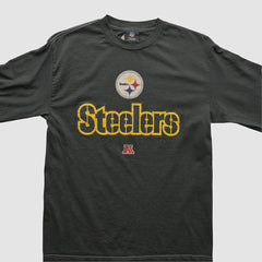 Fanatics Pittsburgh Steelers NFL 2010s Long Sleeve T-shirt Black Vintage
