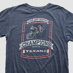 Fanatics Houston Texans Reebok 2011 T-shirt Navy Vintage