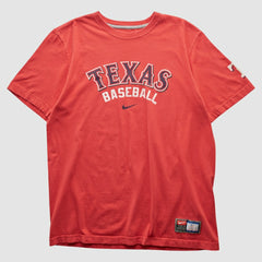 Texas Rangers Nike 2010s T-shirt - Red - Vintage - Nike Online