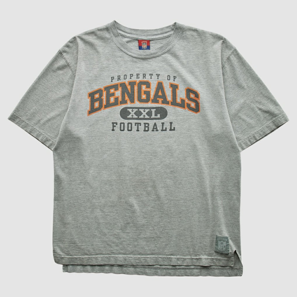 Fanatics Cincinnati Bengals Reebok 2000s T-shirt Heather Gray Vintage