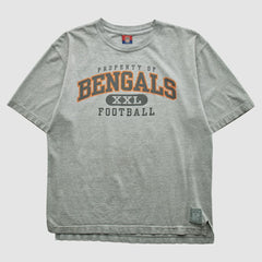 Fanatics Cincinnati Bengals Reebok 2000s T-shirt Heather Gray Vintage