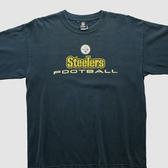 Fanatics Pittsburgh Steelers Team Edition Apparel 2010s Long Sleeve T-shirt Black Vintage