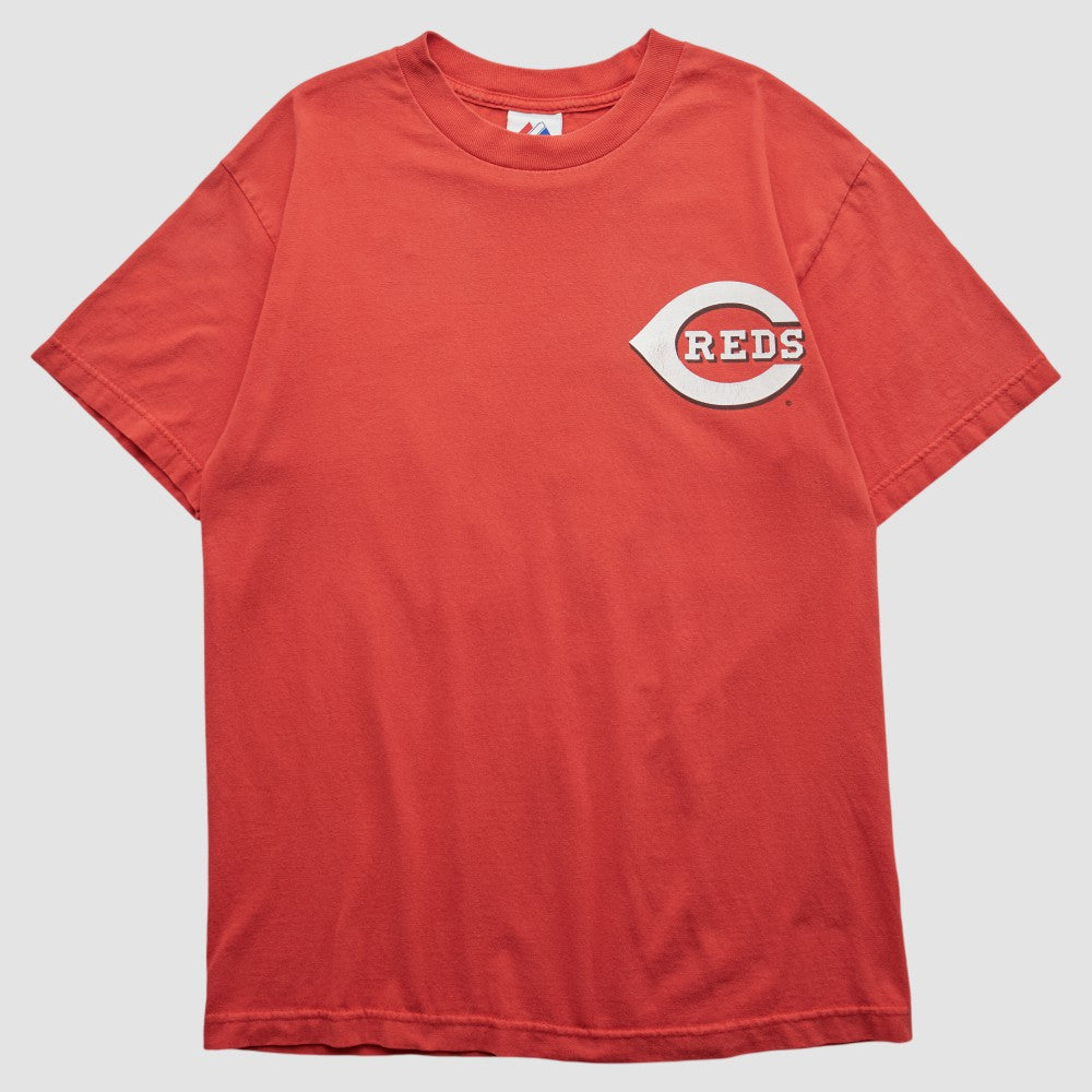 Cincinnati Reds Majestic 2000s T-shirt - Red - Vintage - Fanatics Sale