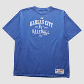 Kansas City Royals Majestic 2000s T-shirt - Blue - 2XVintage - Fanatics Discount