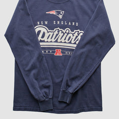 Fanatics New England Patriots NFL 2010s Long Sleeve T-shirt Navy Vintage