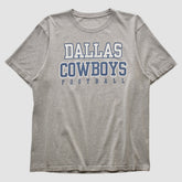 Fanatics Dallas Cowboys Dallas Cowboys Authentic 2000s T-shirt Heather Gray Vintage