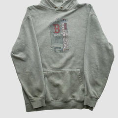 Boston Red Sox 2013 Hooded Pullover Sweatshirt - Heather Gray - XVintage - Fanatics on Sale