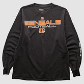 Fanatics Cincinnati Bengals NFL 2000s Long Sleeve T-shirt Black Vintage