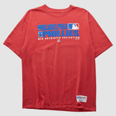 Philadelphia Phillies Majestic 2000s T-shirt - Red - Vintage - Fanatics Lifestyle