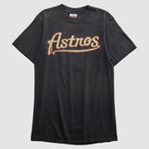 Houston Astros Majestic 2000s T-shirt - Black - Vintage - Fanatics Lifestyle