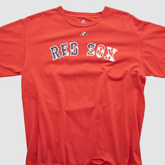 Boston Red Sox Majestic 2010s T-shirt - Red - Vintage - Fanatics Lifestyle