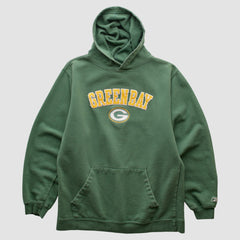 Fanatics Green Bay Packers Team Edition Apparel 2000s Hooded Pullover Sweatshirt Green Vintage