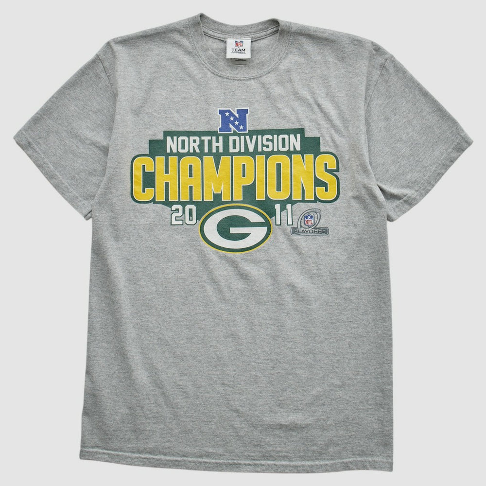 Fanatics Green Bay Packers Team Edition Apparel 2011 T-shirt Heather Gray Vintage