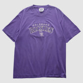 Colorado Rockies CSA 2000s T-shirt - Purple - Vintage - Fanatics Sale
