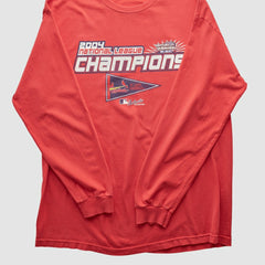 St. Louis Cardinals 2004 Long Sleeve T-shirt - Red - Vintage - Fanatics Discount