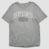 San Antonio Spurs Majestic 2000s T-shirt Heather Gray Vintage | Vintage discount
