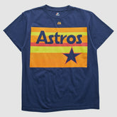 Houston Astros Majestic 2000s T-shirt - Navy - Vintage - Fanatics Discount