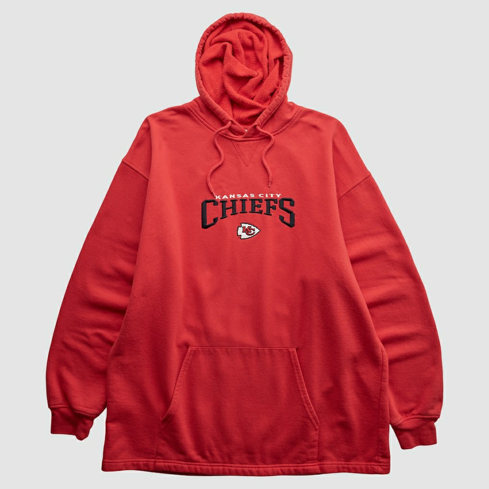 Fanatics Kansas City Chiefs NFL 2000s Hooded Pullover Sweatshirt Red Vintage