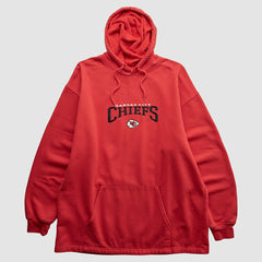 Fanatics Kansas City Chiefs NFL 2000s Hooded Pullover Sweatshirt Red Vintage