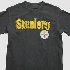 Fanatics Pittsburgh Steelers 2000s Long Sleeve T-shirt Black Vintage