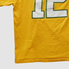 Fanatics Green Bay Packers NFL 2000s T-shirt Yellow Vintage
