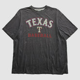 Texas Rangers MLB 2000s T-shirt - Dark Heather Gray - XVintage - Fanatics on Sale