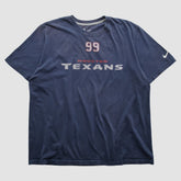 Fanatics Houston Texans NFL 2010s T-shirt Navy Vintage