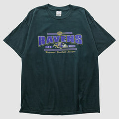 Fanatics Baltimore Ravens Delta 2000s T-shirt Green Vintage