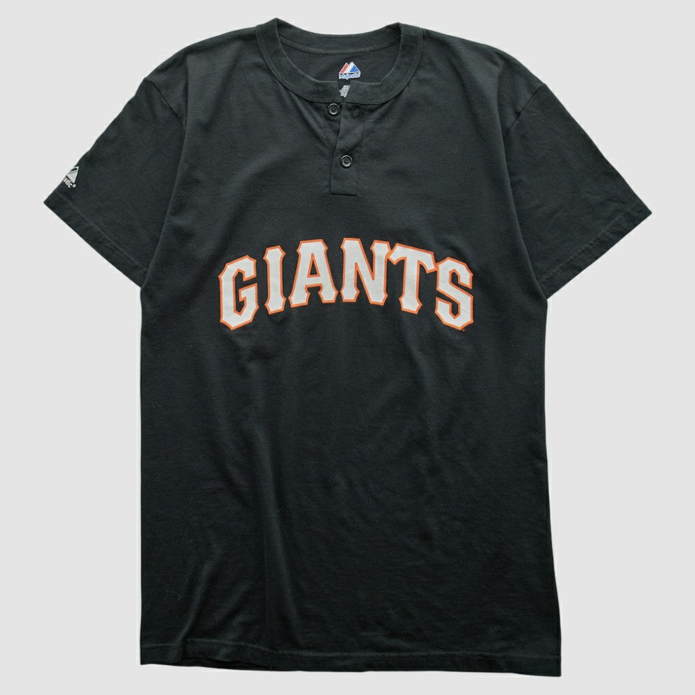 San Francisco Giants Majestic 2000s T-shirt - Black - Vintage - Fanatics Discount