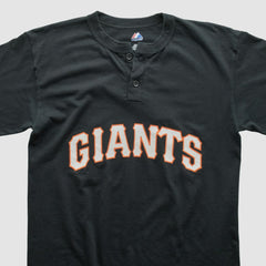 San Francisco Giants Majestic 2000s T-shirt - Black - Vintage - Fanatics Discount