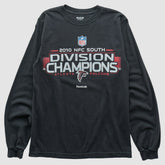 Fanatics Atlanta Falcons Reebok 2010 Long Sleeve T-shirt Black Vintage
