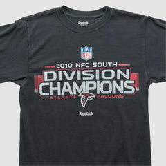Fanatics Atlanta Falcons Reebok 2010 Long Sleeve T-shirt Black Vintage