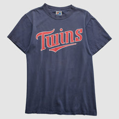 Minnesota Twins Majestic 2000s T-shirt - Navy - Vintage - Fanatics on Sale