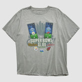 Fanatics NFL Super Bowl XLIII NFL 2009 T-shirt Heather Gray Vintage