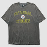 Fanatics Pittsburgh Steelers NFL 2010s T-shirt Dark Heather Gray Vintage