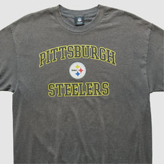 Fanatics Pittsburgh Steelers NFL 2010s T-shirt Dark Heather Gray Vintage