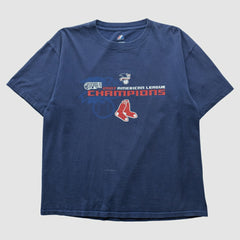 Boston Red Sox Majestic 2007 T-shirt - Navy - Vintage - Fanatics Sale